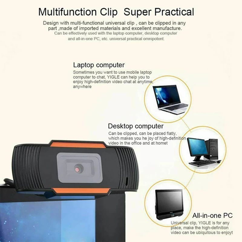 UTHAI D01 USB Camera Drive-Free 1080P 720P 480P Network Teaching Live Computer Camera for Online Learning And Video Conferencing - Image 4