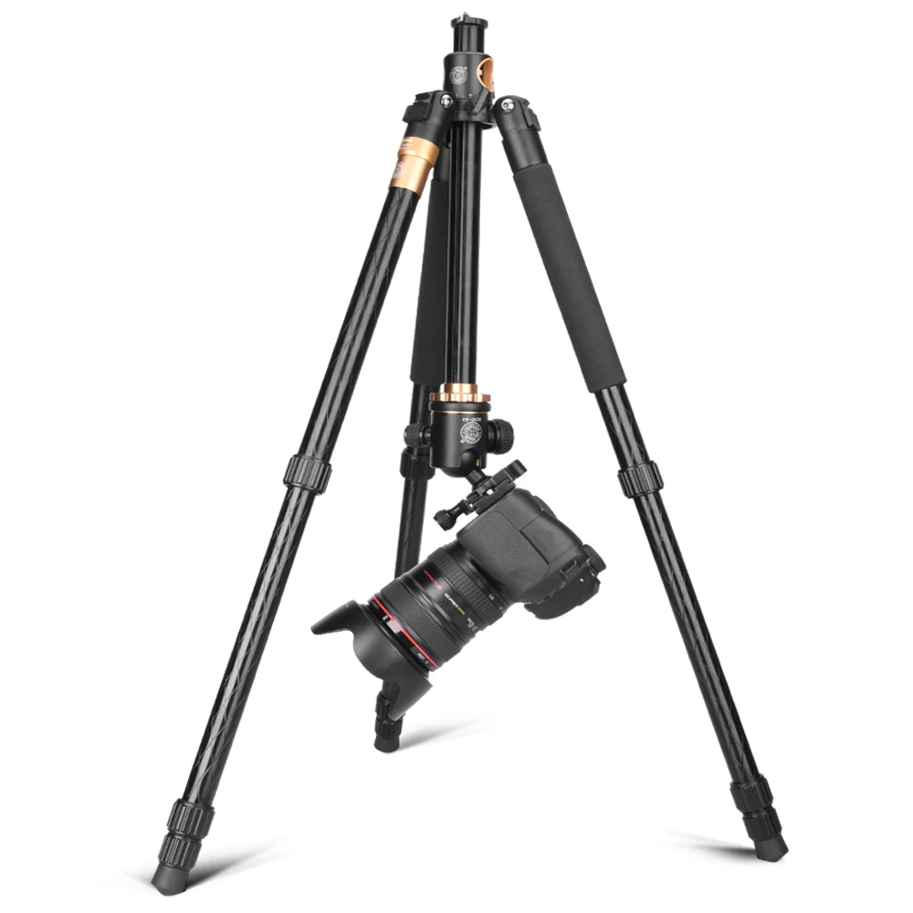 Q999H New Professional Aluminum Portable Travel Video Camera Tripod and Head SLR Digital SLR Camera - Image 4