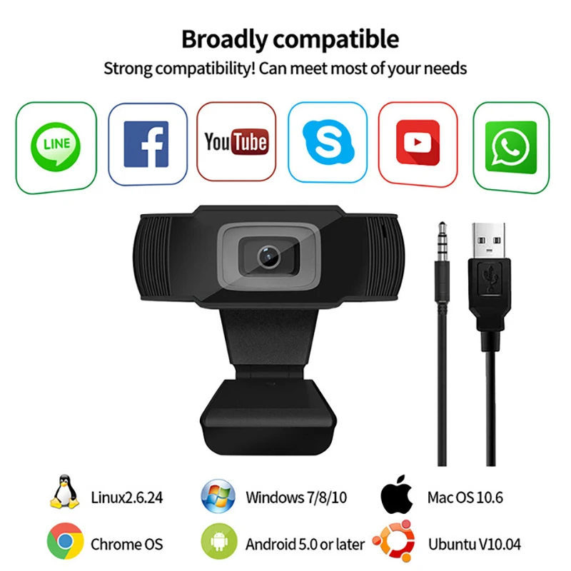 UTHAI D01 USB Camera Drive-Free 1080P 720P 480P Network Teaching Live Computer Camera for Online Learning And Video Conferencing - Image 3