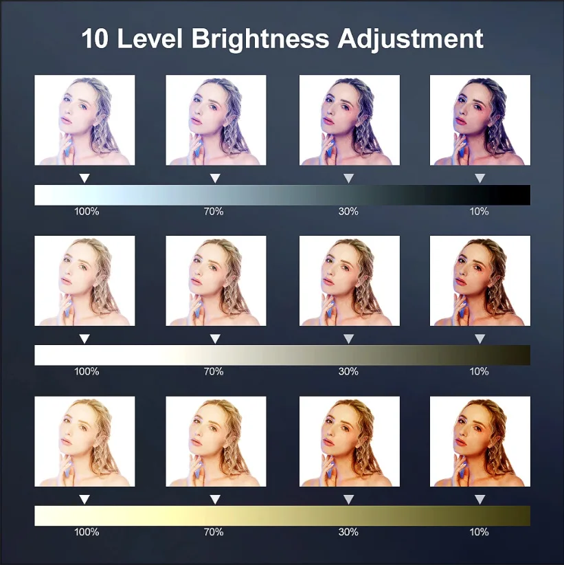 16/26/30CM Ring Light LED Selfie Video Lamp With Tripod Stand Phone Clip For YouTube Live Lighting Photo Photography Studio - Image 4