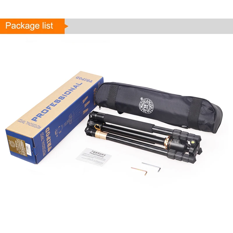 Q999H New Professional Aluminum Portable Travel Video Camera Tripod and Head SLR Digital SLR Camera - Image 5