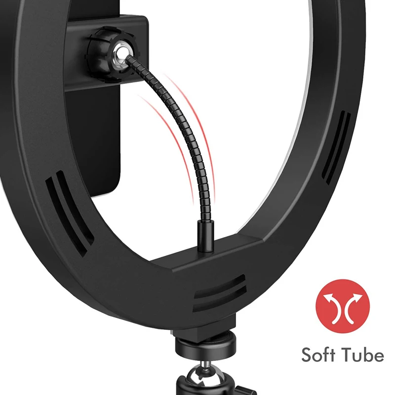 LED Selfie Ring Light Dimmable Photography LED Fill Lighring With Tripod Bluetooth Remote Control For Phone Video Live Recording - Image 3